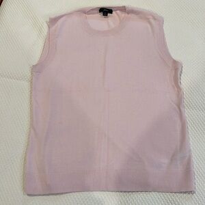 J. Crew Light Pink Sleeveless Sweater